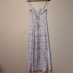 Francesca's maxi dress floral